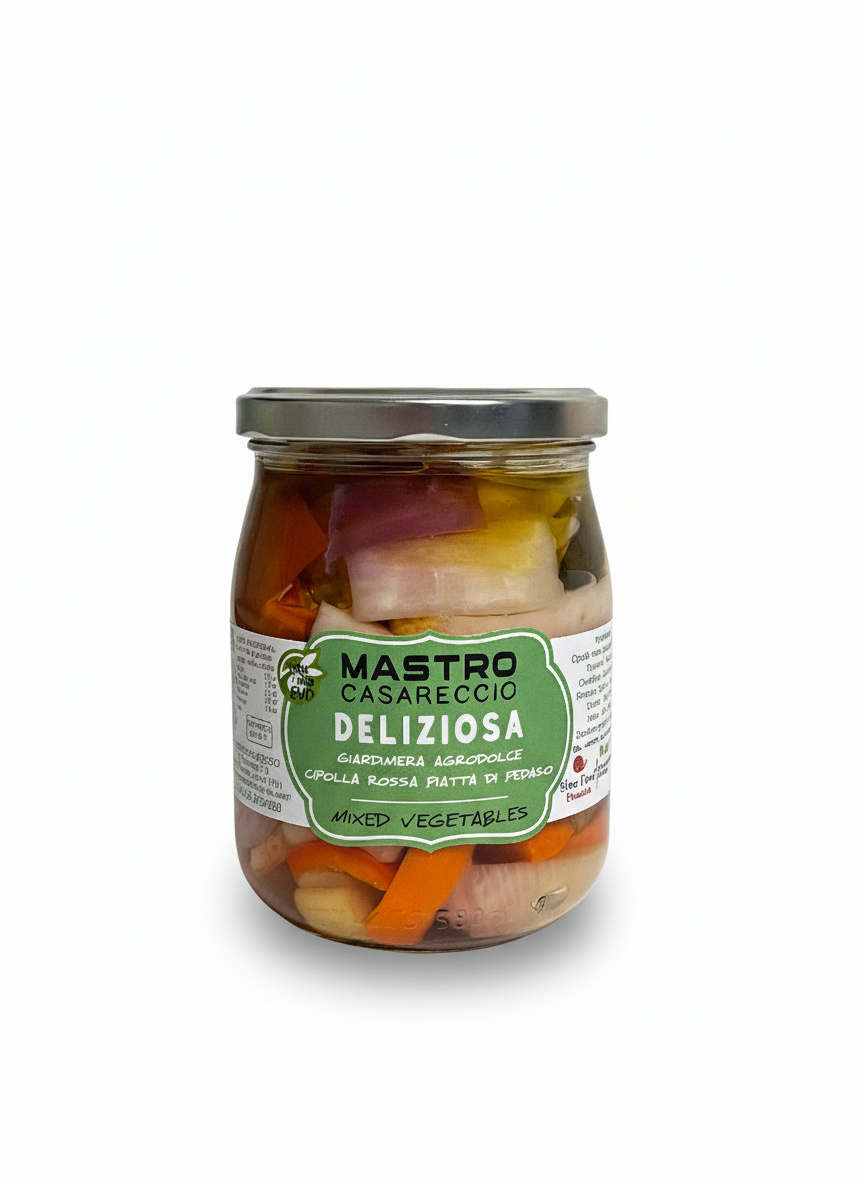 Giardiniera Agrodolce e Cipolla Rossa di Pedaso